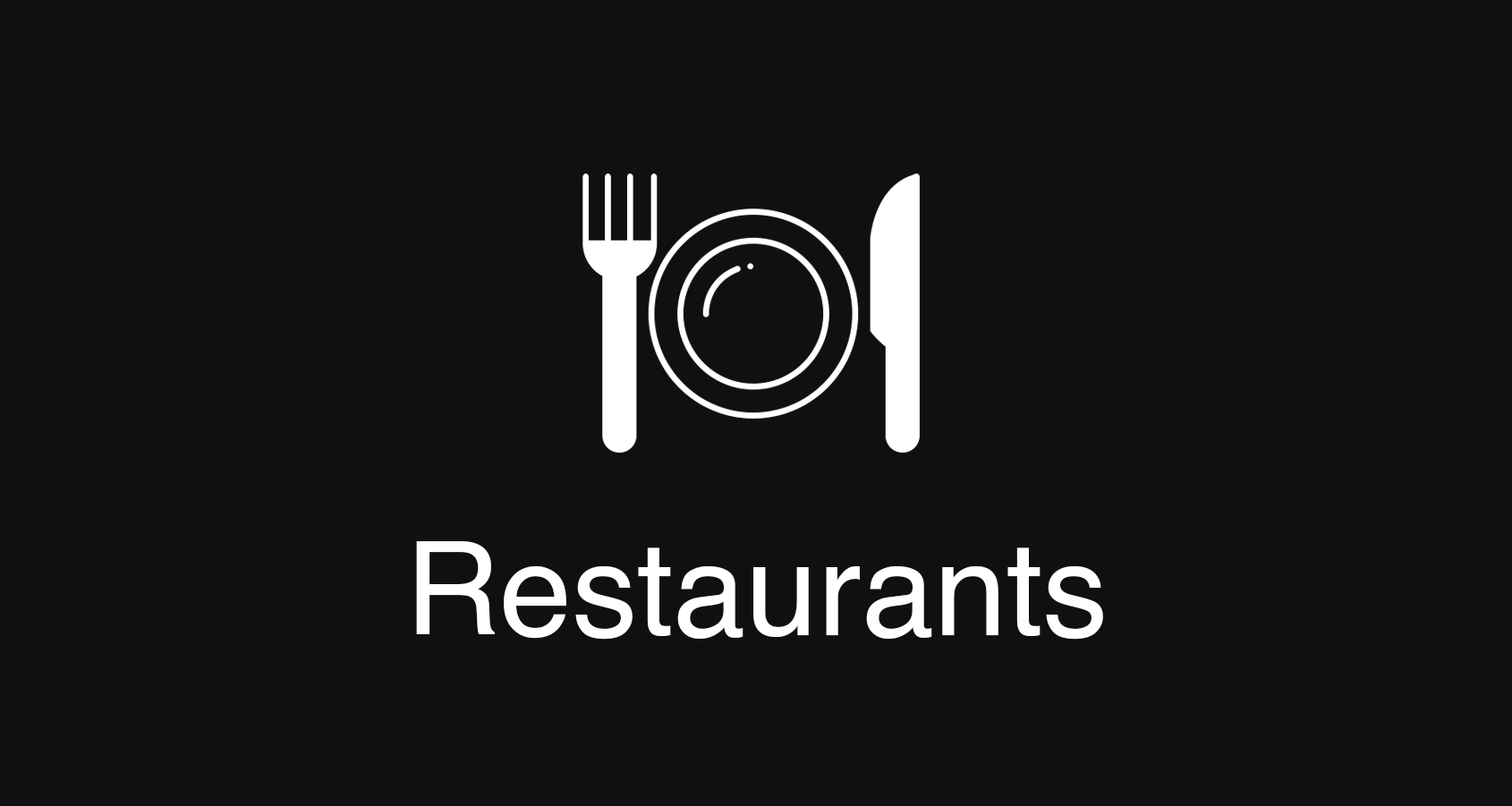 Restaurants icon